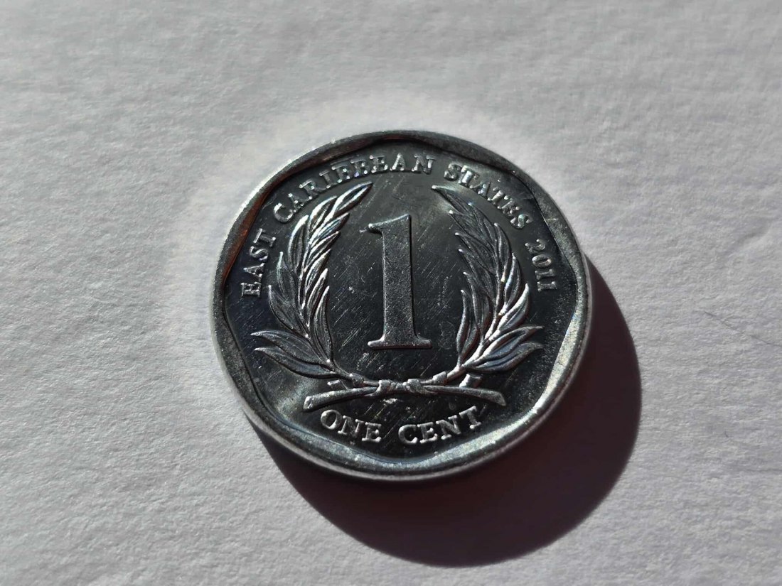  Ostkaribische Staaten 1 Cent 2011 STG   