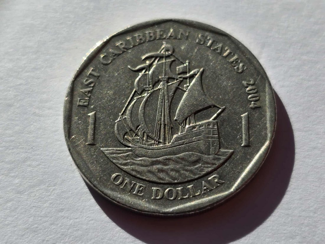  Ostkaribische Staaten 1 Dollar 2004 Umlauf   