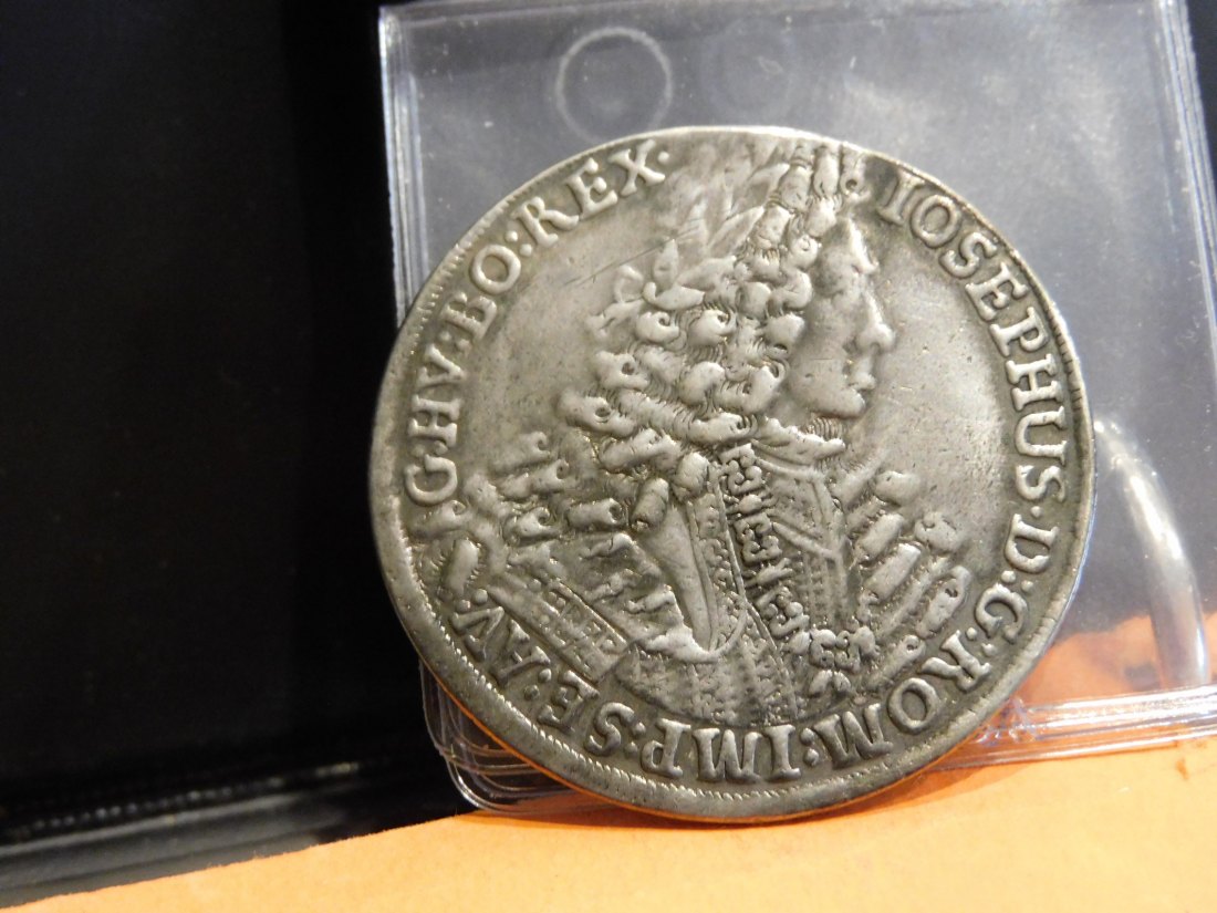 AUSTRIA 1 THALER 1710.GRADE-PLEASE SEE PHOTOS.