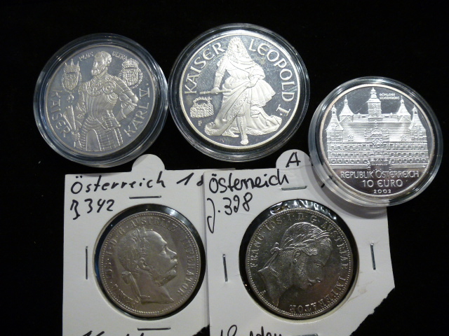 Silberlot - Österreich - 75,5 Gr. fein zu 1,30 das Gr.