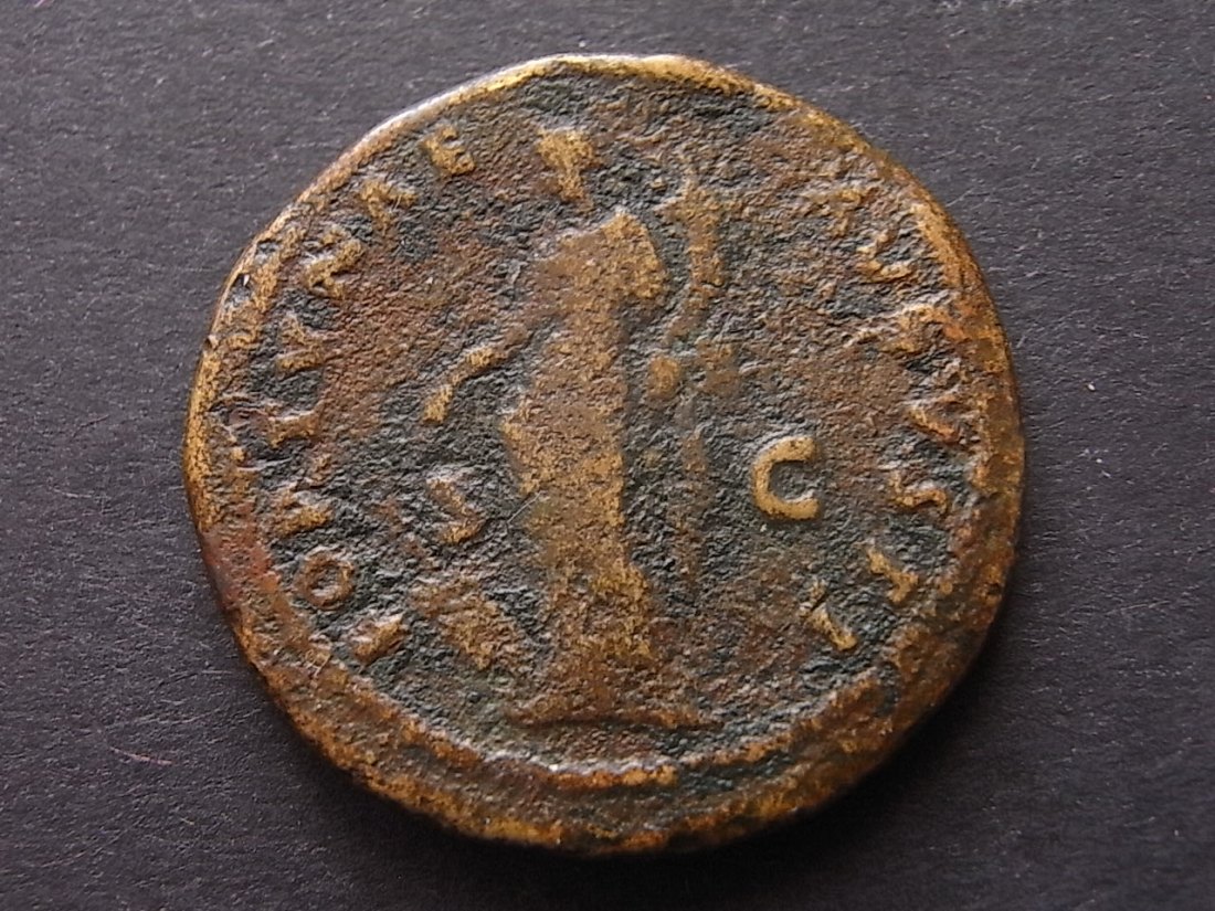  Rom Dupondius Domitian 81 - 96 Bronze Kreß131 Nr.482 11,45gr.  T   