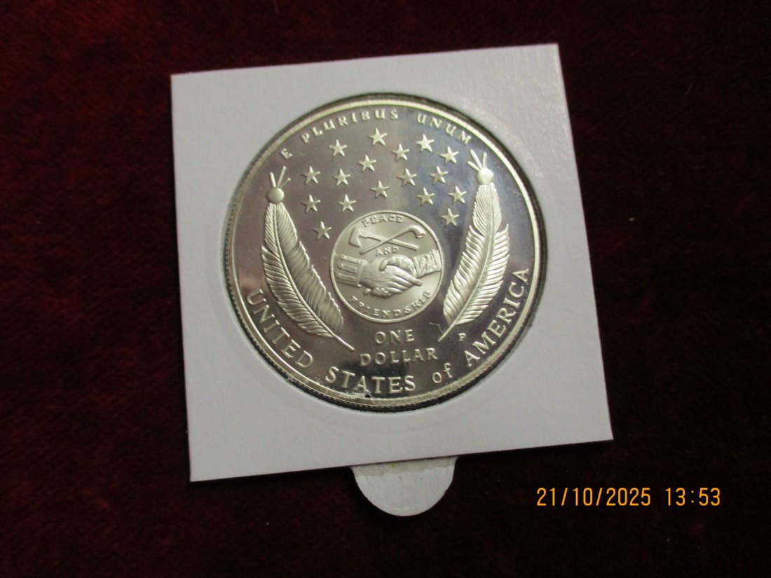  USA 1 Dollar 2004 Silbermünze 900er Silber 26,73g   