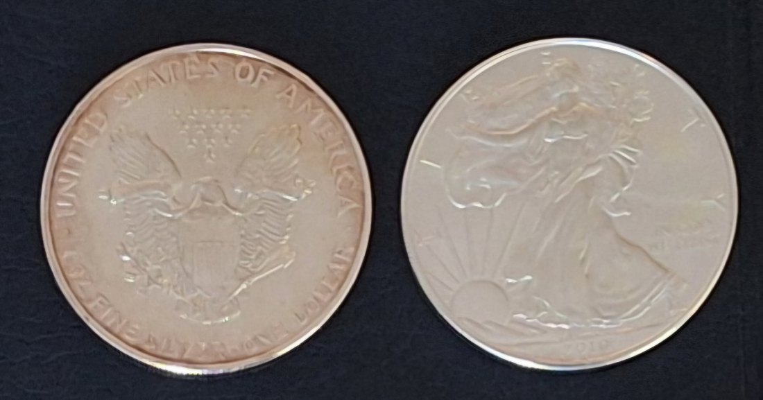  USA,1 Dollar, 1991 American Silver Eagle, 1OZ FINE SILVER   