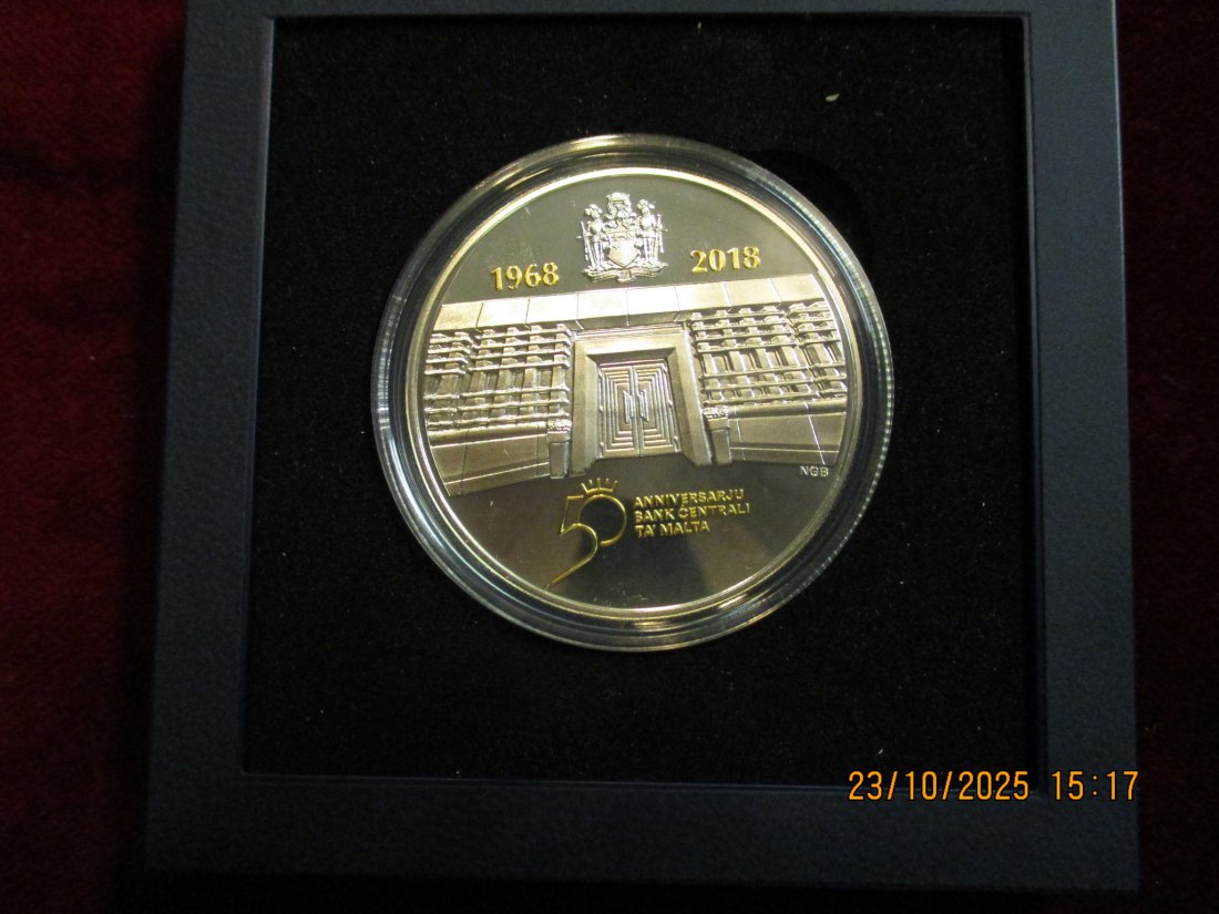  10 Euro Malta 2018 Metall: 925er Silber  Gewicht: 28,28g   