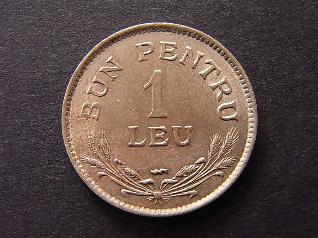  Rumänien 1 Leu 1924 unc   