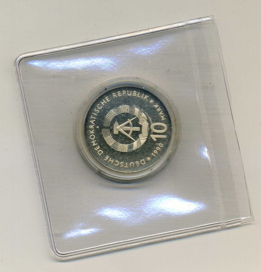 10 Mark 1990 Fichte PP Original verschweißt