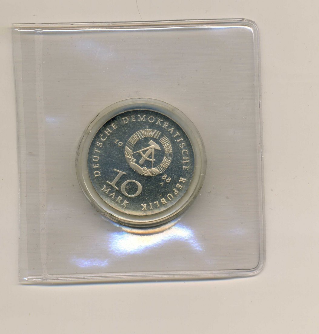  10 Mark 1988 Hutten PP Original verschweißt   