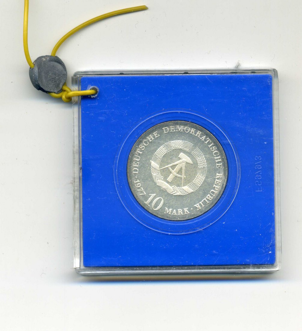 10 Mark 1979 Guericke PP in Original Schachtel mit Plombe