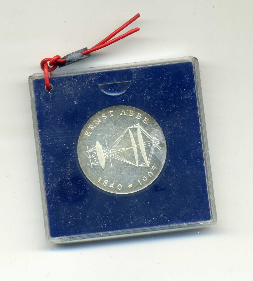 20 Mark 1980 Abbe PP Original Schachtel mit Plombe