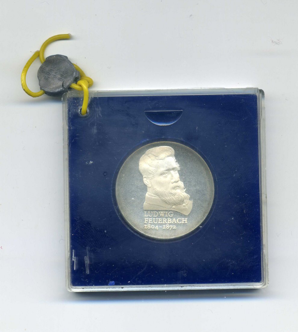 10 Mark 1979 Feuerbach PP original verpackt mit Plombe