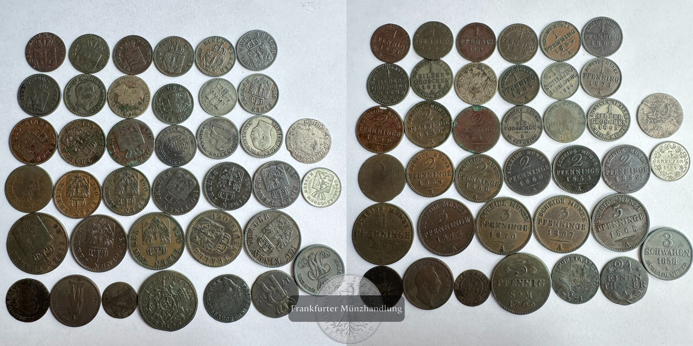  Lot: Diverse Münzen Gesamtgewicht: 95,4g   