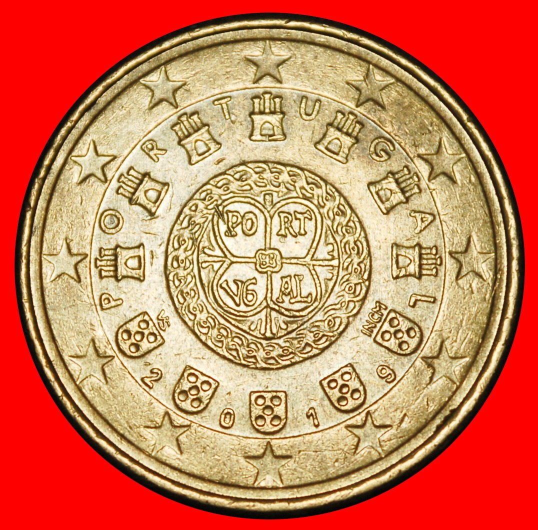 Ⰿ NORDIC GOLD (2008-2025):PORTUGAL★50 CENTS 2019★DIES II1 B★ALFONS0 1139-1185★LOW START★ NO RESERVE!