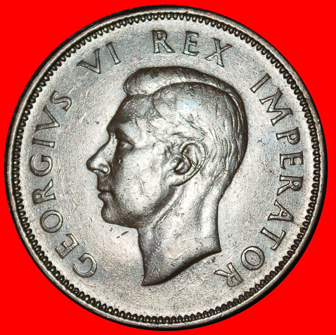  Ⰿ WITH INDIA 1937-1947: SOUTH AFRICA★1/2 PENNY 1938 SHIP★GEORGE VI 1937-1952★LOW START ★ NO RESERVE!   