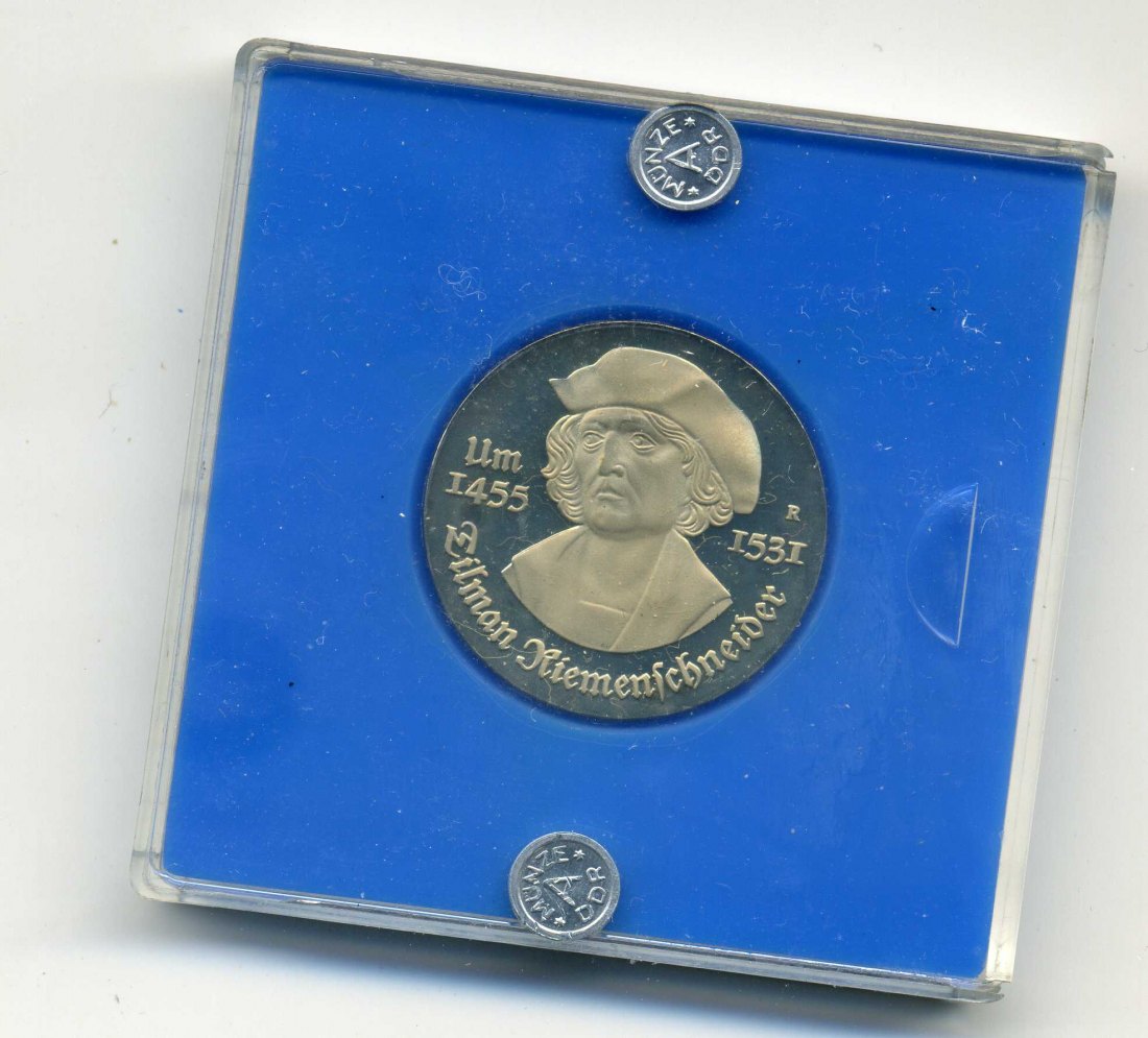 5 Mark 1981 Riemenschneider PP Original verpackt mit Plombe