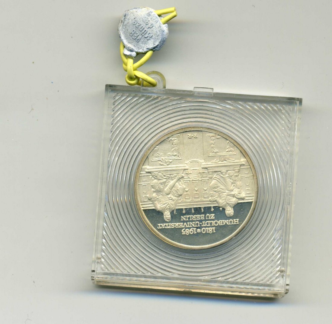 10 Mark 1985 Humboldt Uni PP original verpackt mit Plombe