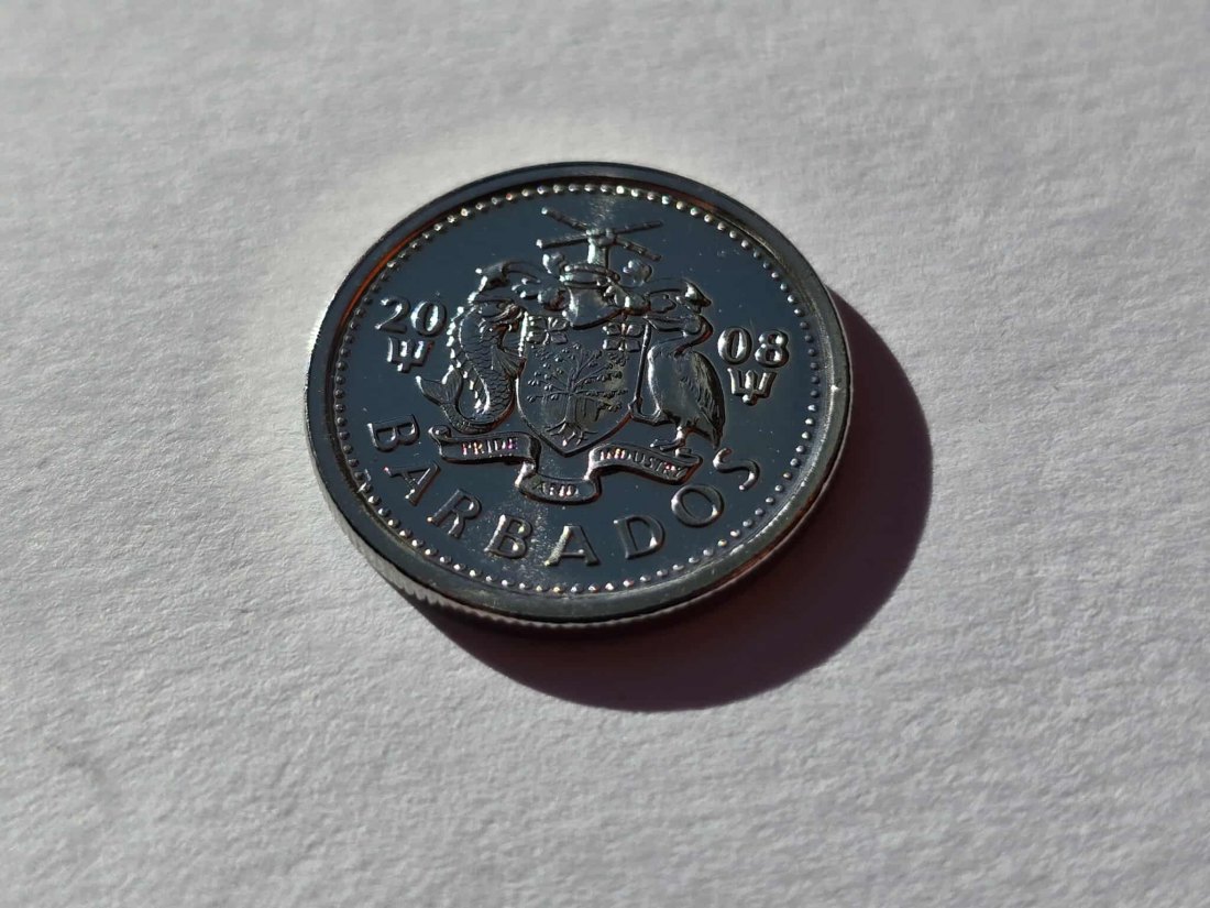 Barbados 10 Cents 2008 STG