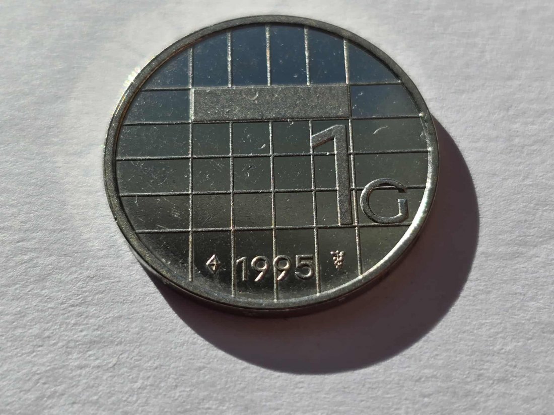 Niederlande 1 Gulden 1995 STG