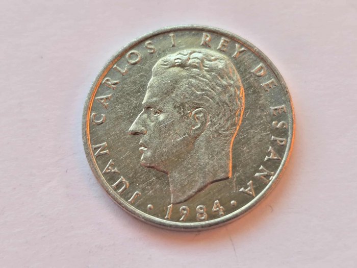 Spanien 2 Peseten 1984 VZ