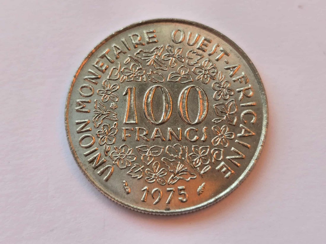 West Afrikanische Staaten 100 Franc 1975 STG