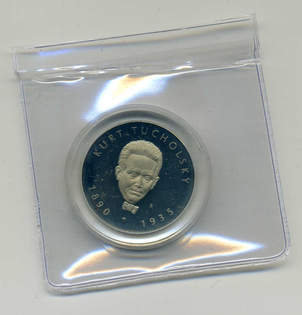 5 Mark 1990 Tucholsky PP verschweißt in Folie