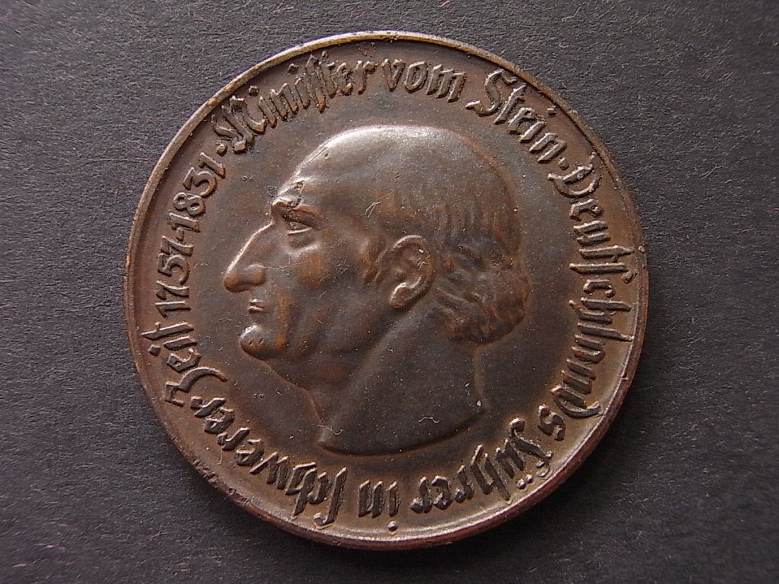  Provinz Westfalen 10 Mark 1921   