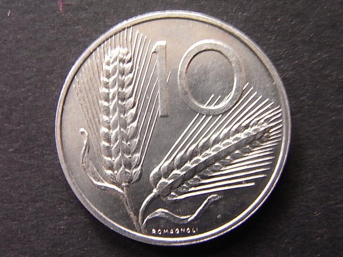  Italien 10 Lire 1989 unc   