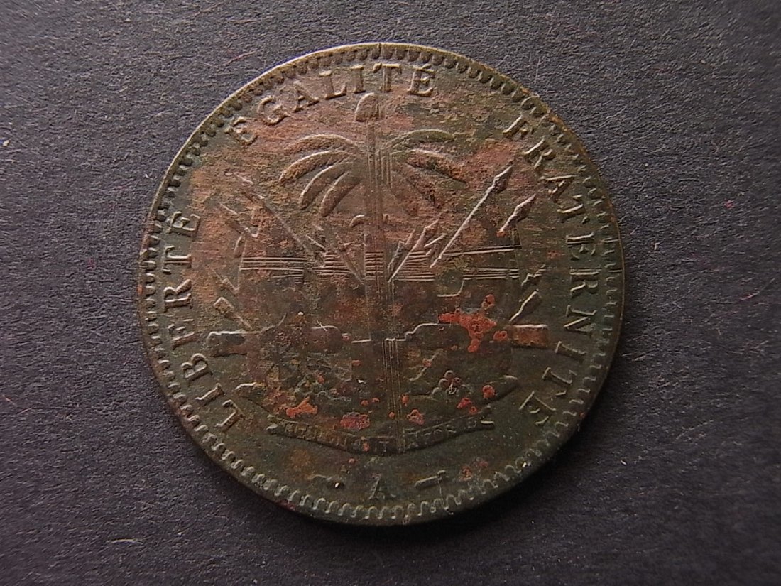  Haiti 1 Cent 1895 ss+   