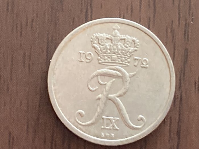 Münze Münzen Umlaufmünze Dänemark 10 Öre 1972