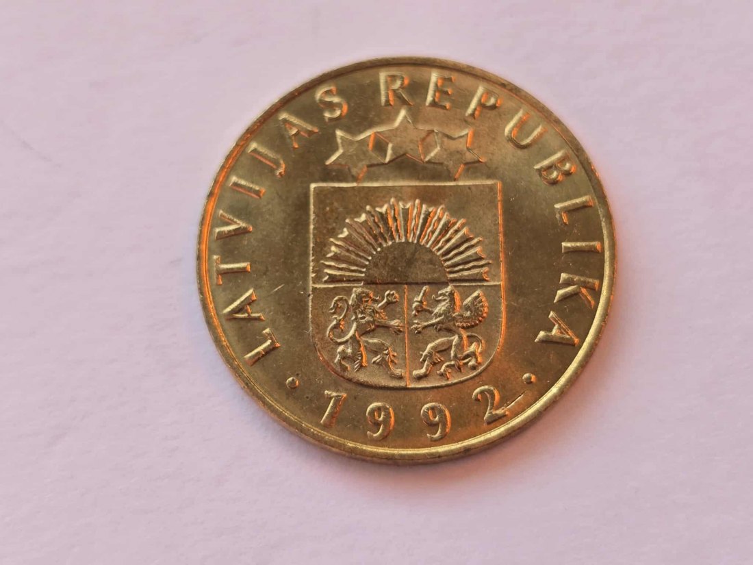 Lettland 20 Santimu 1992 STG