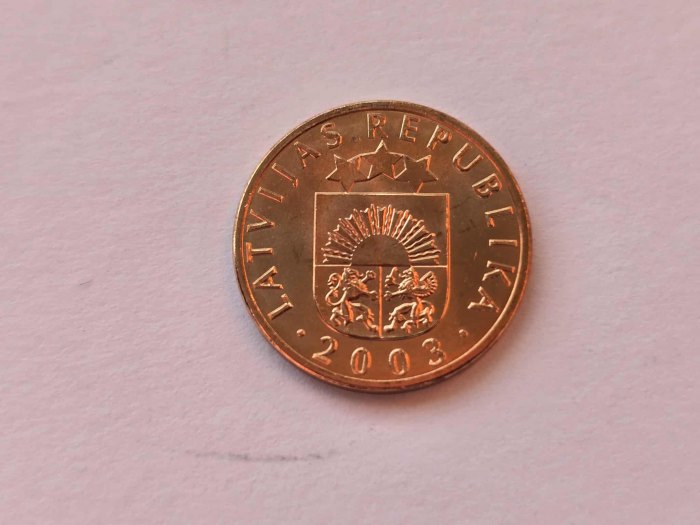 Lettland 1 Santimu 2003 STG