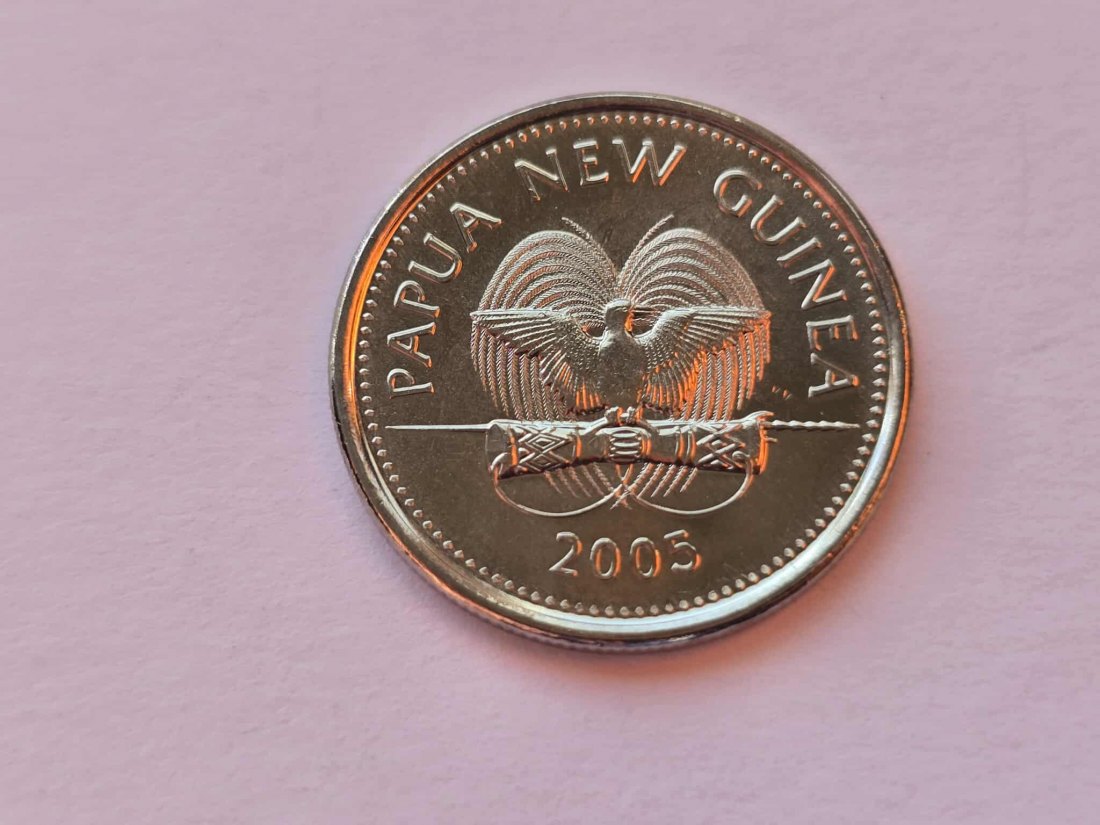 Papua Neuguinea 5 Toea 2005 STG