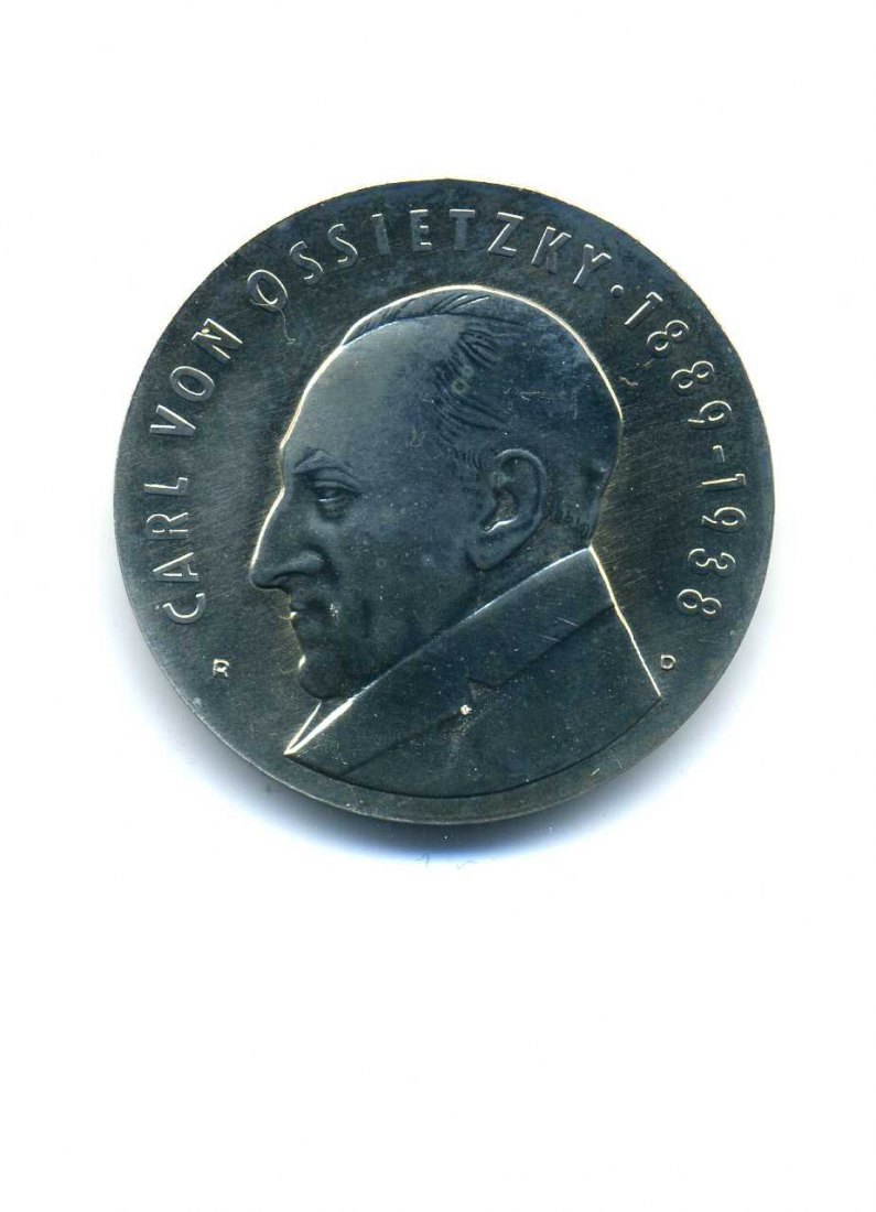 5 Mark 1989 Ossieztky stempelglanz