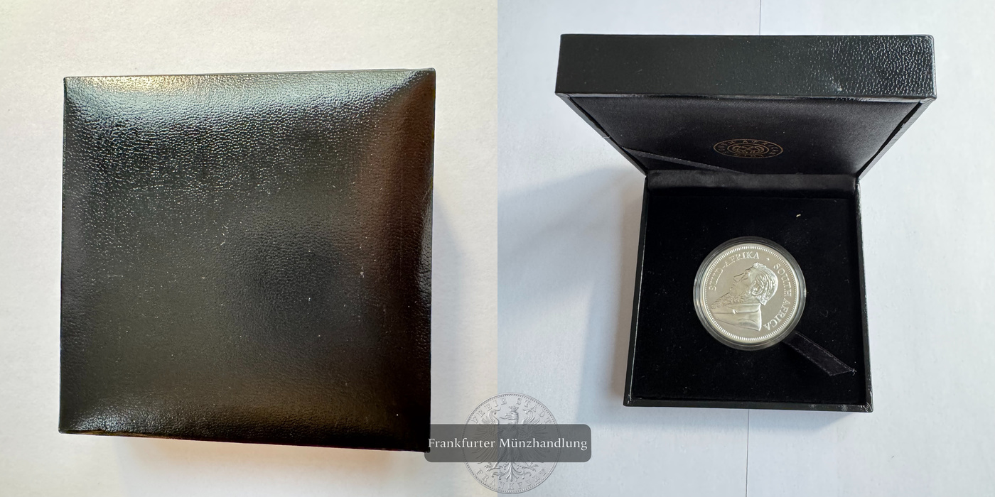  Süd Afrika 1 Rand Silber-Krügerrand 2018 (2018-25) FM-Frankfurt KM#691 Feinsilber: 31,1g   