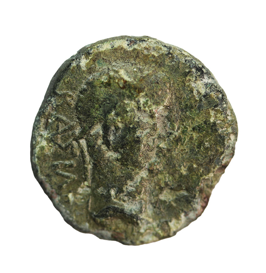 Tiberius and Rhoemetalces II king of Thrace 19-36 AD,AE19, 3,57 g. R