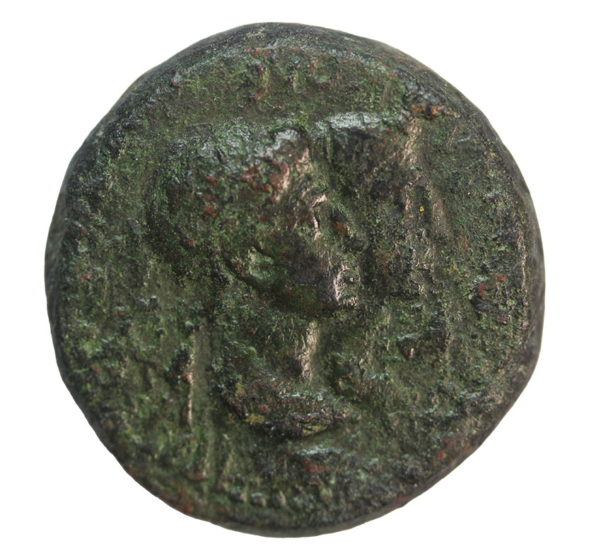 Augustos / Rhoemetalces and Pythodoris ,Thrace 27BC-14 AD,AE23, 10,20 g. R