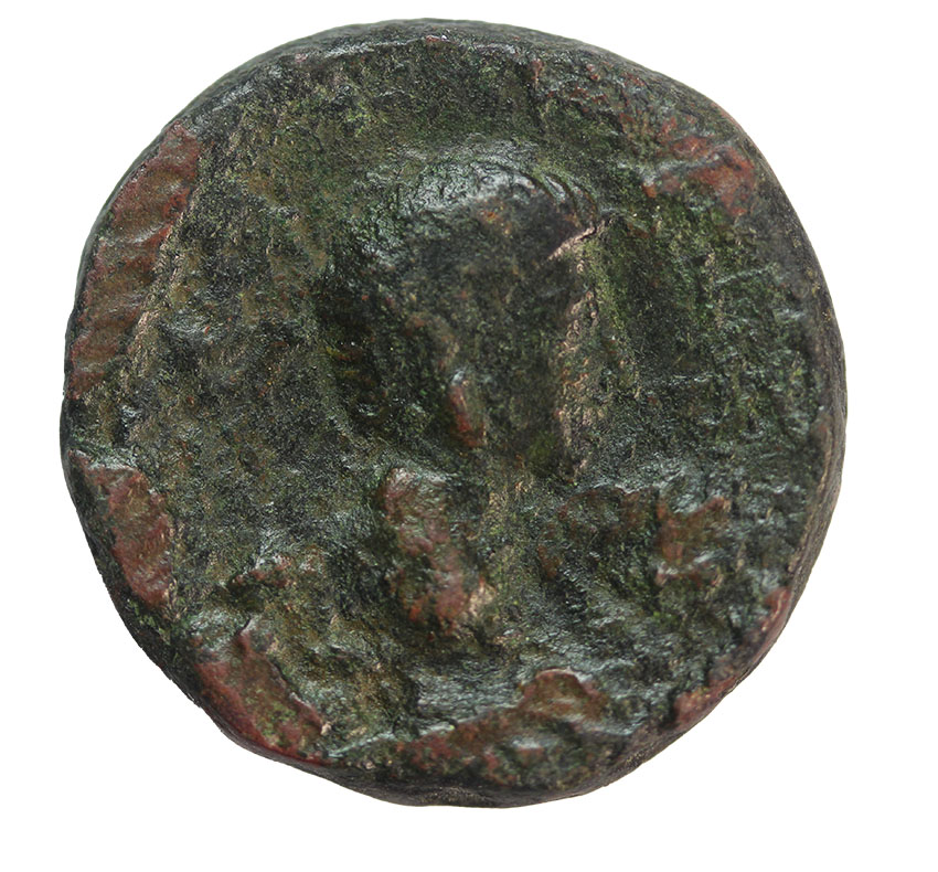 Augustos / Rhoemetalces and Pythodoris ,Thrace 27BC-14 AD,AE23, 10,20 g. R