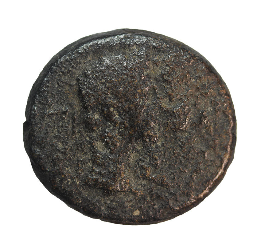 Augustos / Rhoemetalces and Pythodoris ,Thrace 27BC-14 AD,AE20, 8,34 g. R