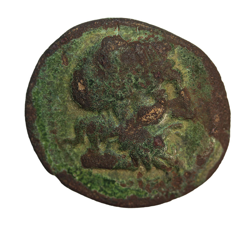 Seuthes III.,King of Thrace,head of Seuthes, ca.330-300 BC,AE22, 6,03g. RRR