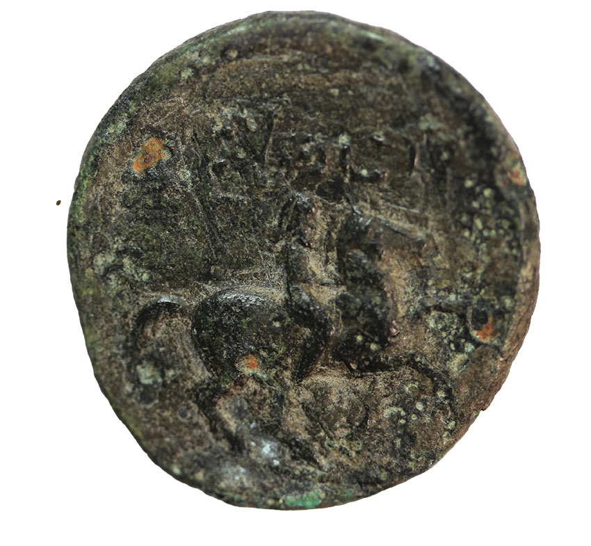 Seuthes III.,King of Thrace,head of Seuthes, ca.330-300 BC,AE22, 6,31g. RRR