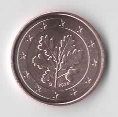 1 Cent Deutschland 2020 G (N393)