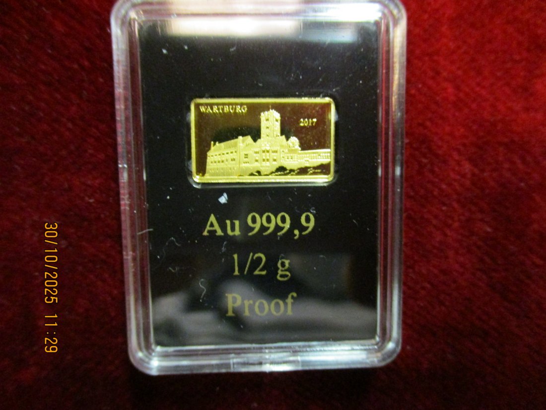  Anlagegold 999,9er Gold Gewicht: 0,5 Gramm /4   