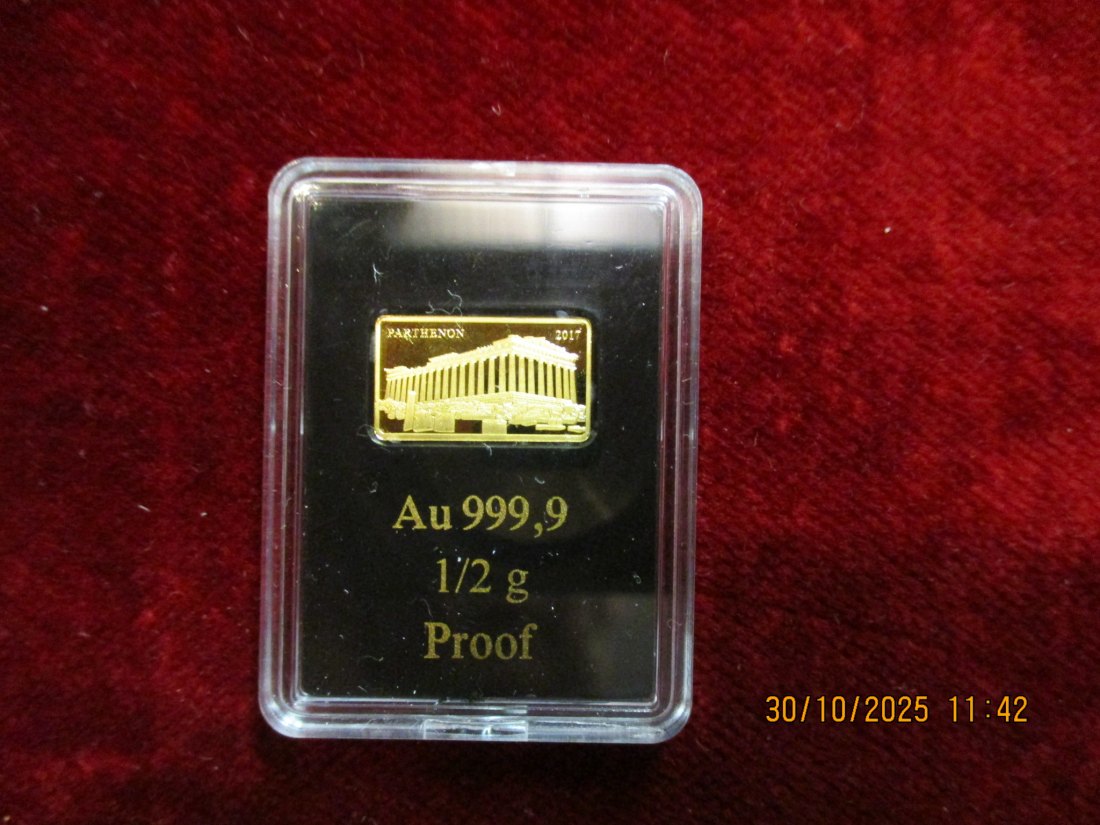  Anlagegold 999,9er Gold Gewicht: 0,5 Gramm /7   