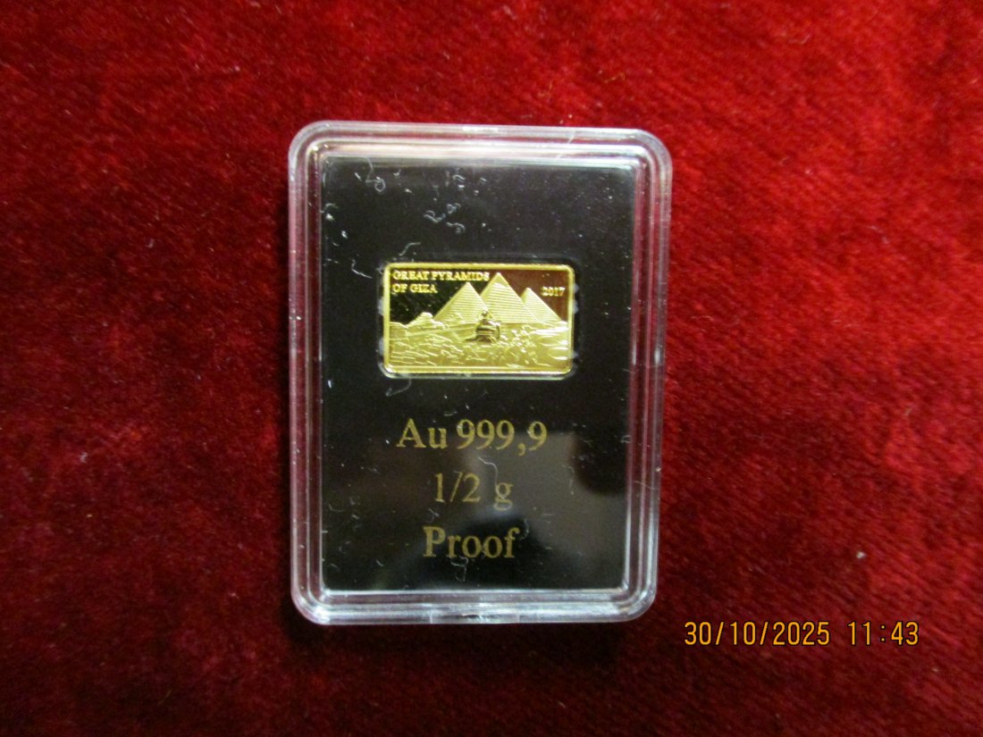  Anlagegold 999,9er Gold Gewicht: 0,5 Gramm /11   