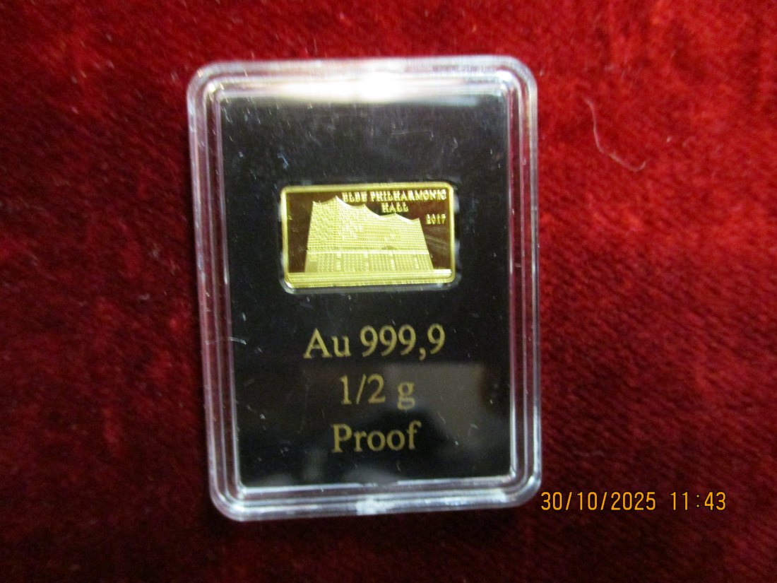  Anlagegold 999,9er Gold Gewicht: 0,5 Gramm /12   