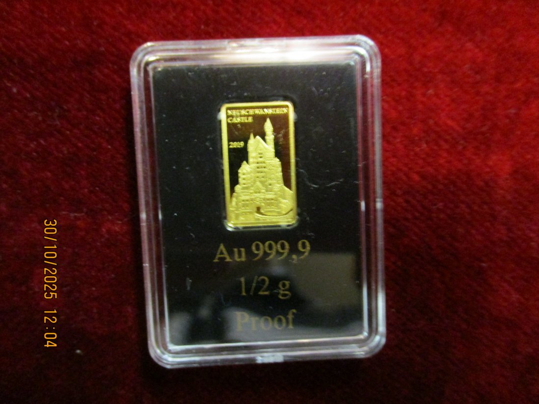  Anlagegold 999,9er Gold Gewicht: 0,5 Gramm /21   