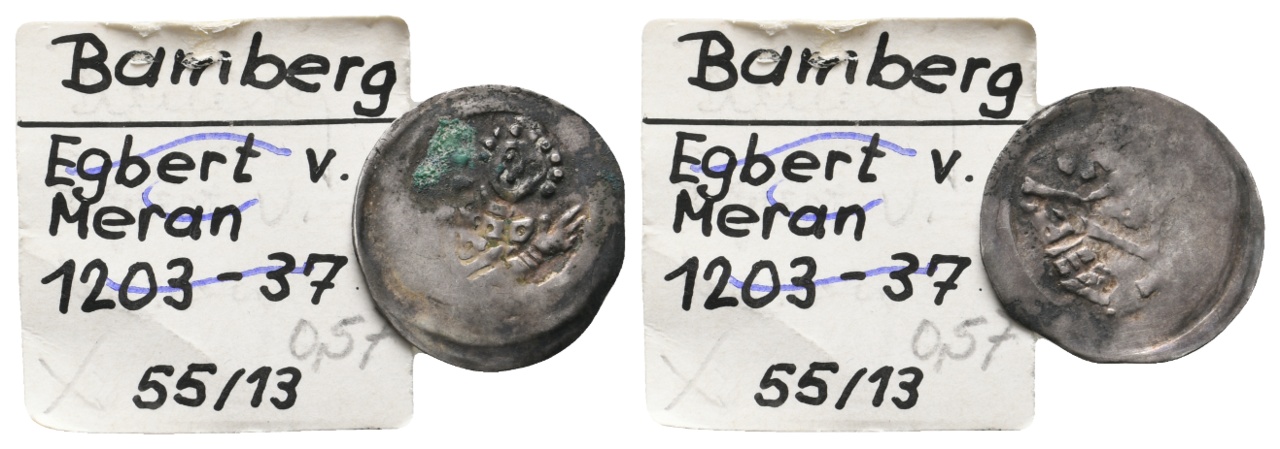 Mittelalter; Bamberg; Pfennig; 0,57 g