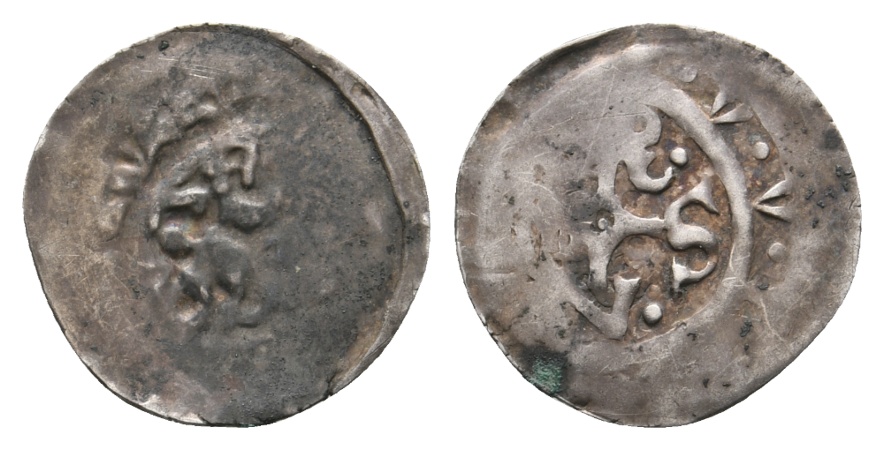  Mittelalter; Pfennig; 0,49 g   