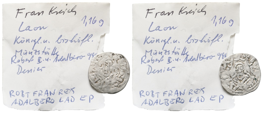 Mittelalter; Frankreich; Pfennig; 1,16 g