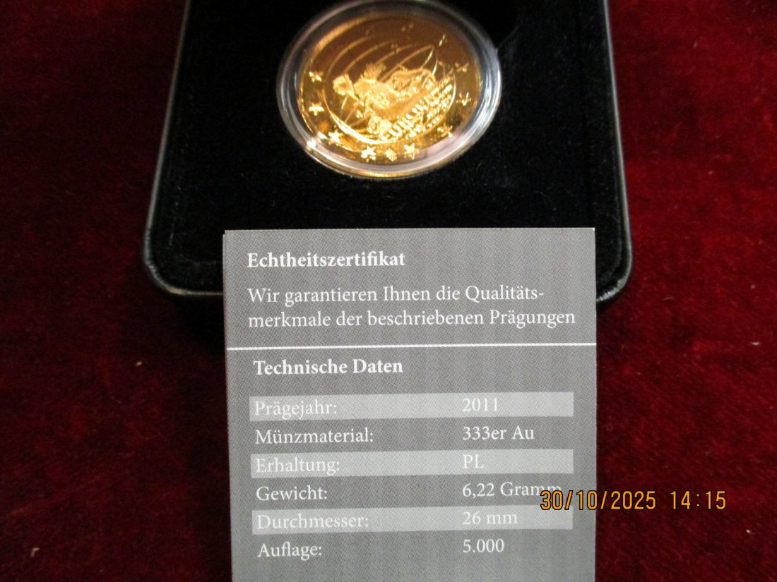  Anlagegold 333er Gold 6,22 Gramm rau   