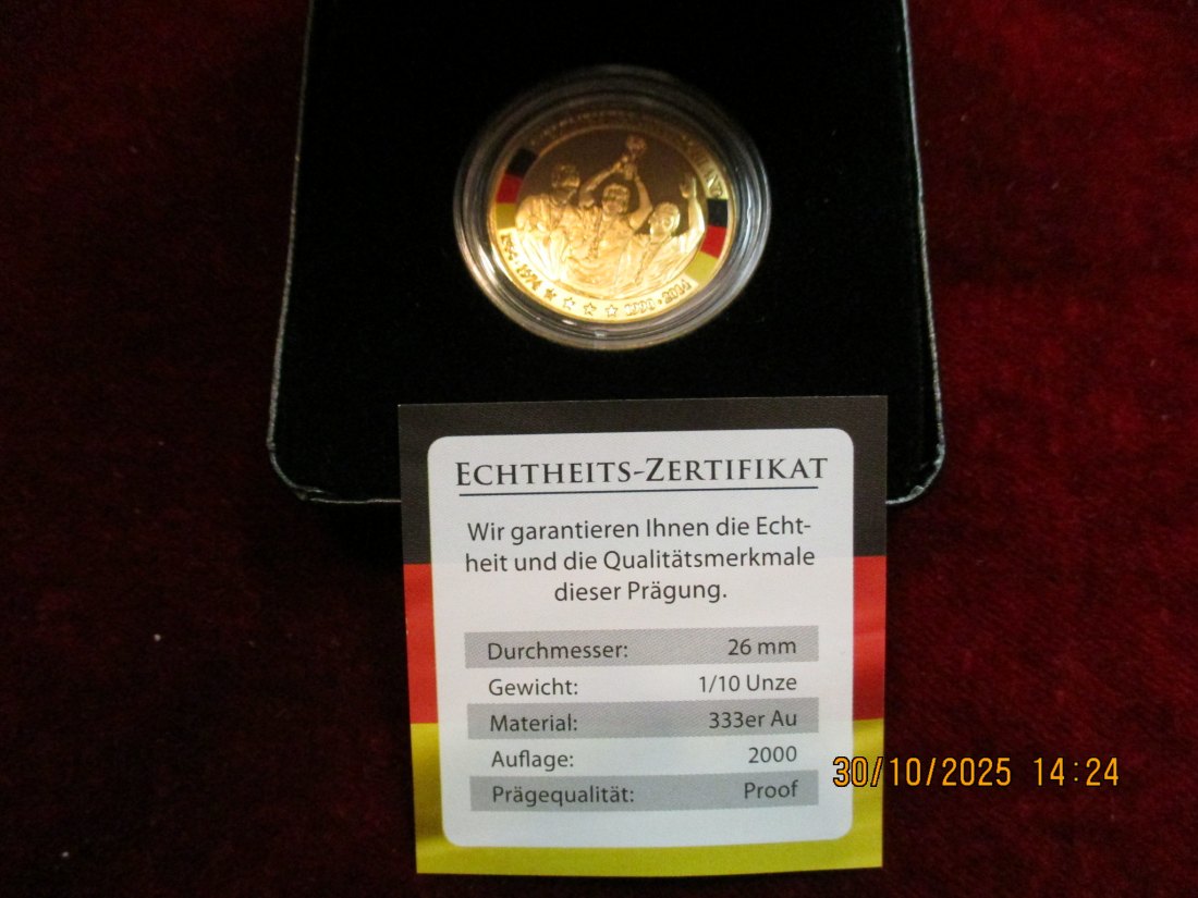  Anlagegold 333er Gold 3,11 Gramm rau   